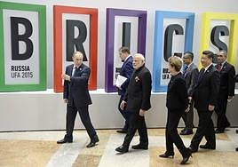 BRICS herrialdeek ospatutako bilera