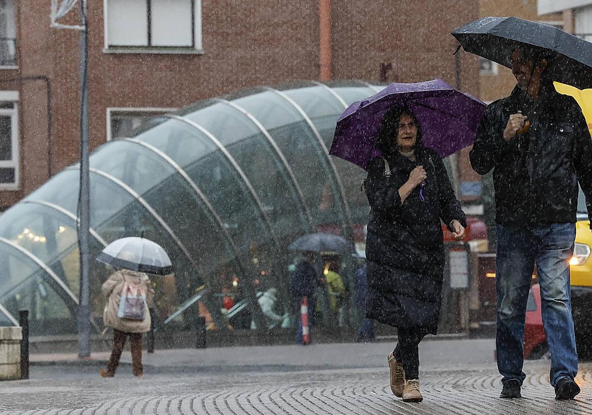 Un frente frío traerá lluvia y bajada de temperaturas para el día de Reyes en Bizkaia
