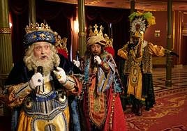 El divertido rap de los Reyes Magos a su llegada a Bilbao