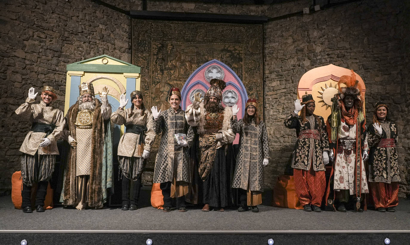 La llegada de los Reyes Magos a Vitoria, en imágenes