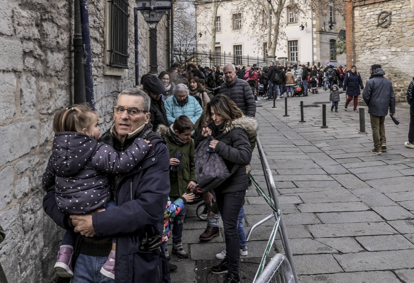 La llegada de los Reyes Magos a Vitoria, en imágenes