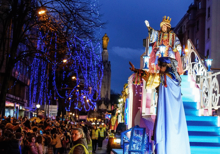 La magia de los Reyes vence a la lluvia