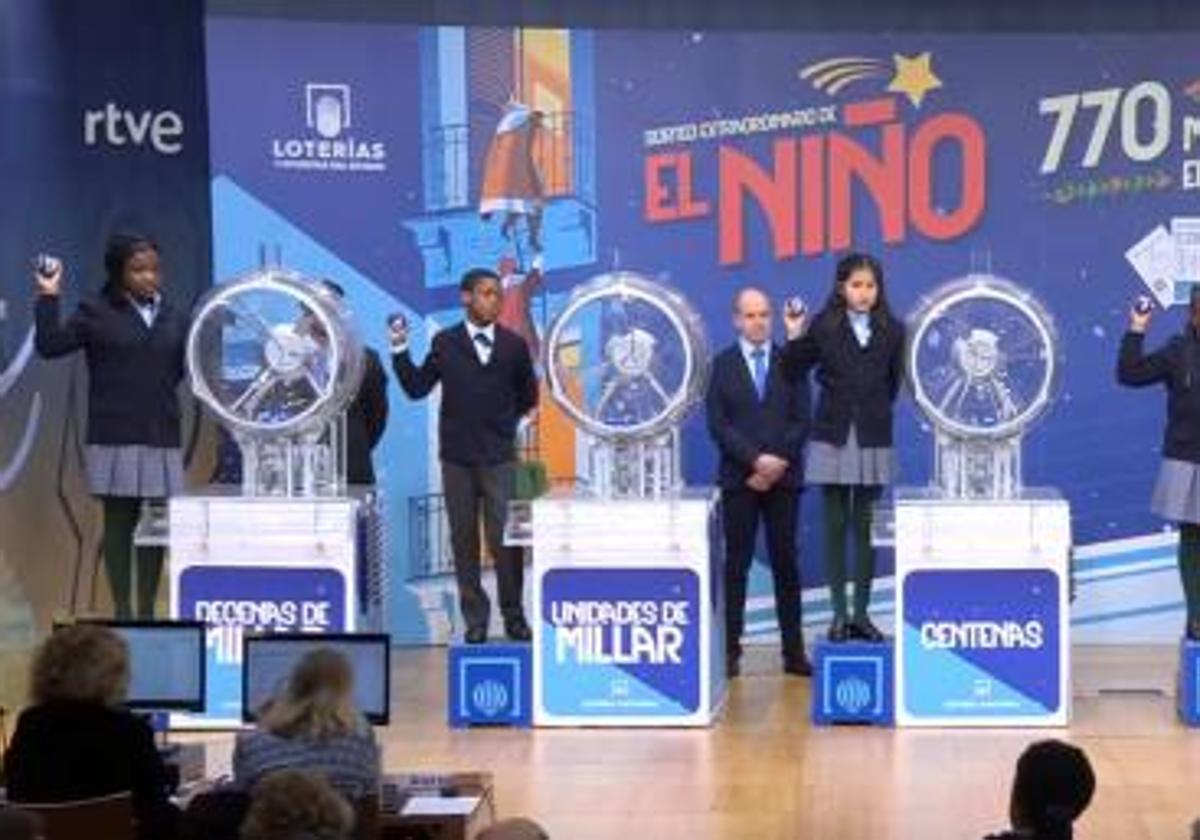 94974: Parte del primer premio de El Niño cae en Bizkaia