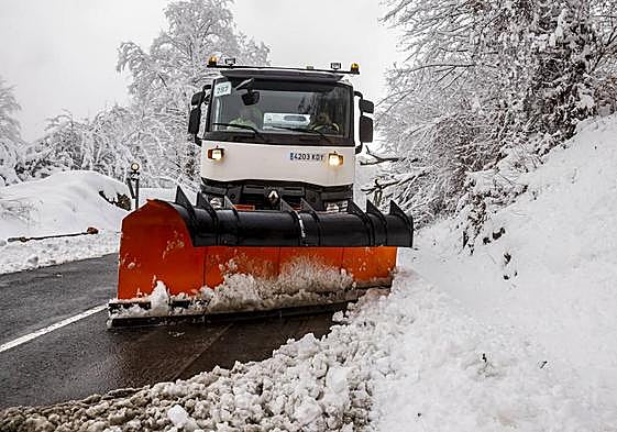 El invierno se instala en Álava