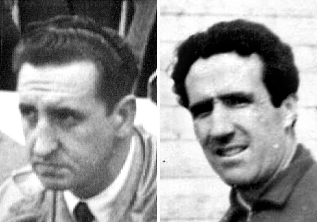 Manuel Echezarreta y Helenio Herrera.