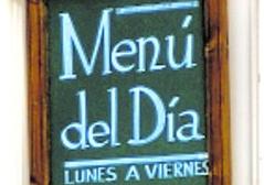 Menú del día