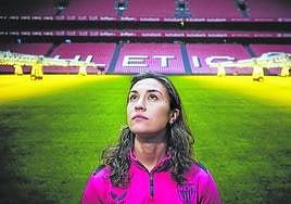 Nahikari García se estrenará el domingo en San Mamés: «Mi camino en el Athletic todavía está por empezar».