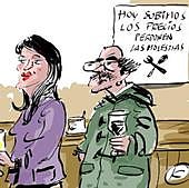 La viñeta de Cerrajería y la subida de los precios en la hostelería alavesa