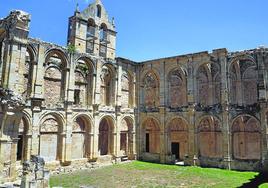 El Monasterio de Santa María de Rioseco está en proceso de restauración.