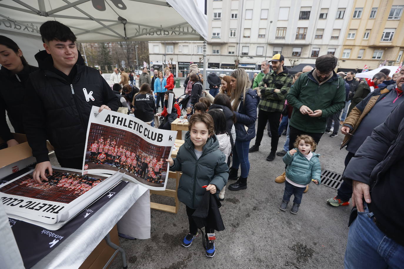El ambiente previo al derbi, en imágenes