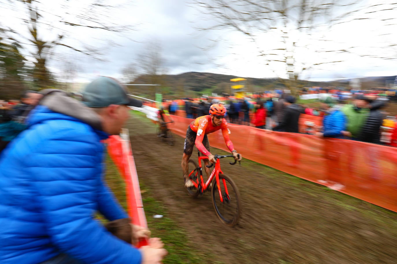 Campeonato de España de ciclocross celebrado en Amurrio. Gorka Corres se cuelga el bronce