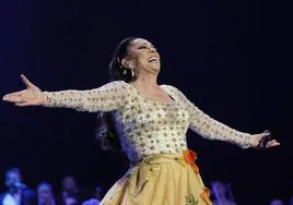 Isabel Pantoja se entregó a su público en el Bilbao Arena.