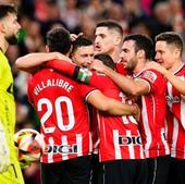 La respetuosa celebración de Villalibre al marcar dos goles al Alavés