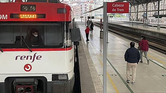 Renfe unifica frecuencias con trenes entre Orduña y Bilbao cada 30 minutos