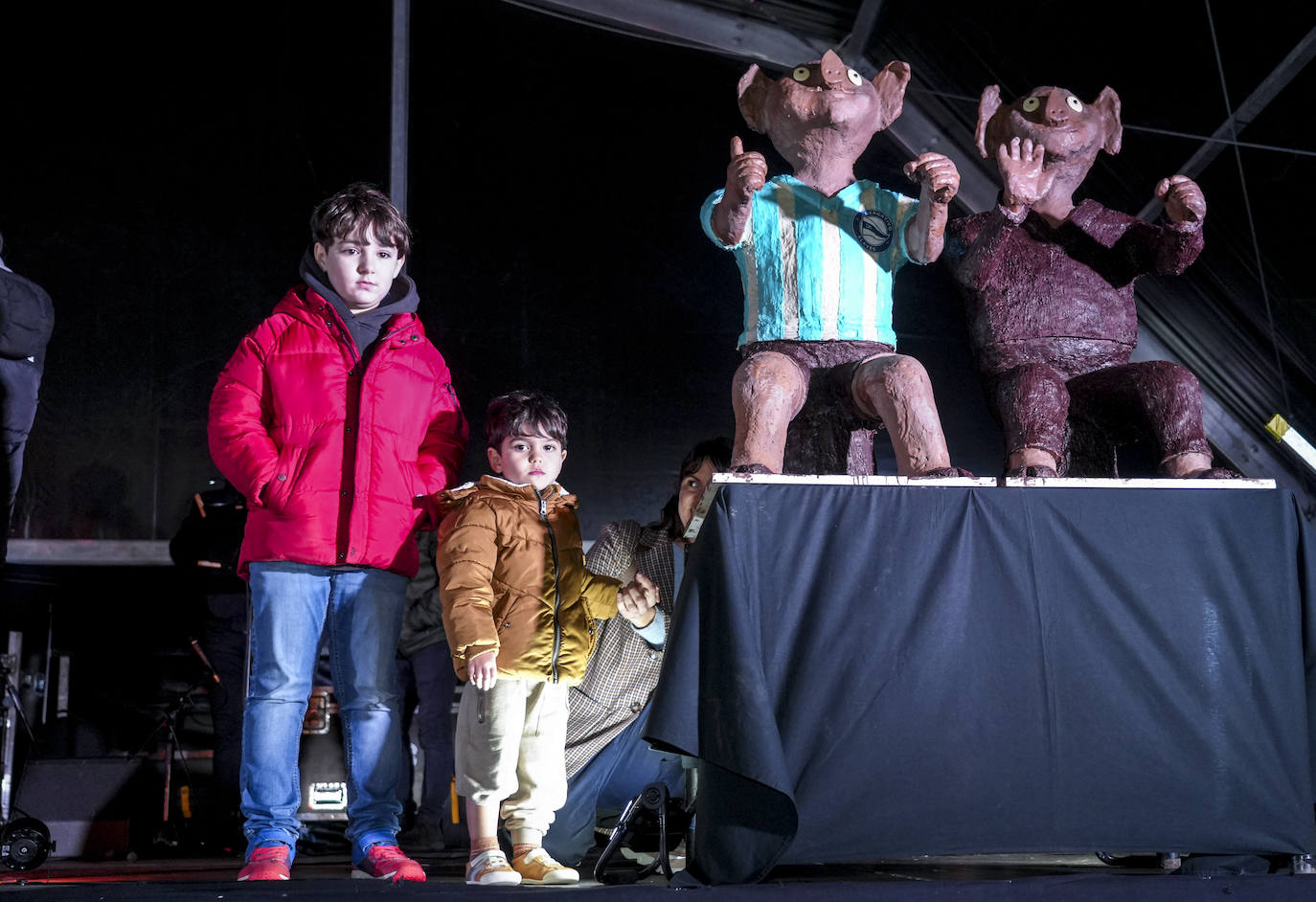 El día de San Antón en Vitoria