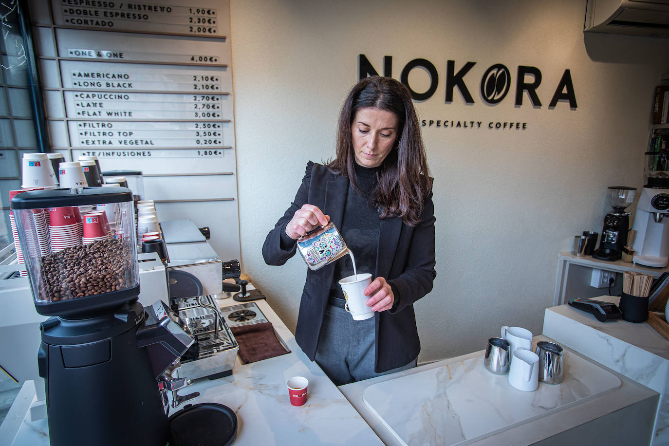 El sueño cumplido de Sara: deja Madrid, cambia de vida y abre este templo del café en Bilbao