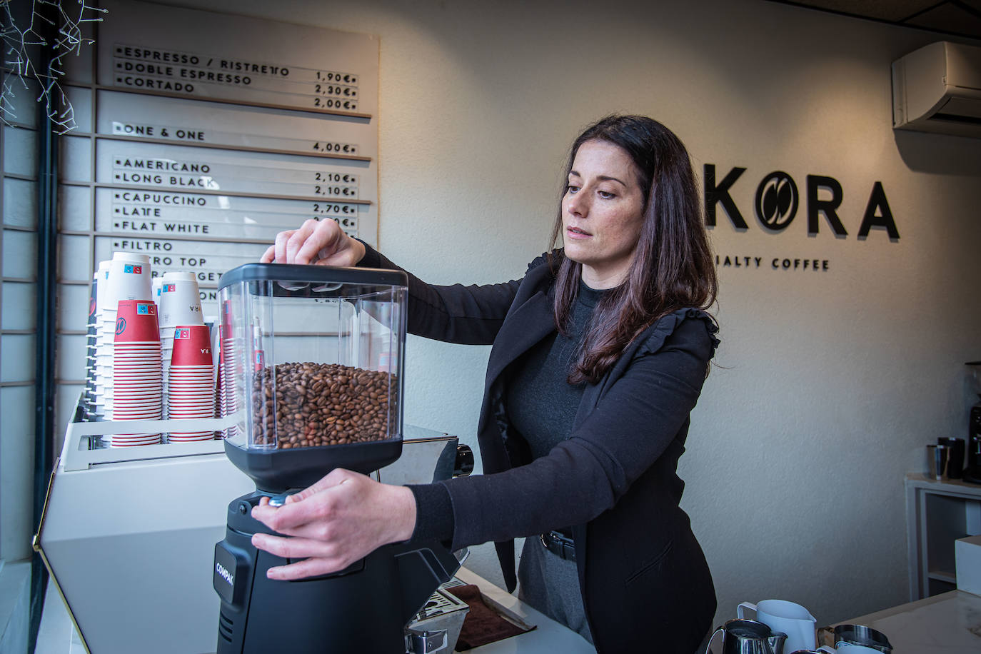 El sueño cumplido de Sara: deja Madrid, cambia de vida y abre este templo del café en Bilbao