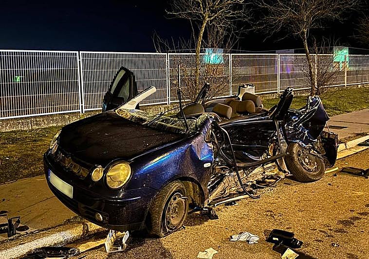 Homenaje a Cristian e Izaro en Júndiz.