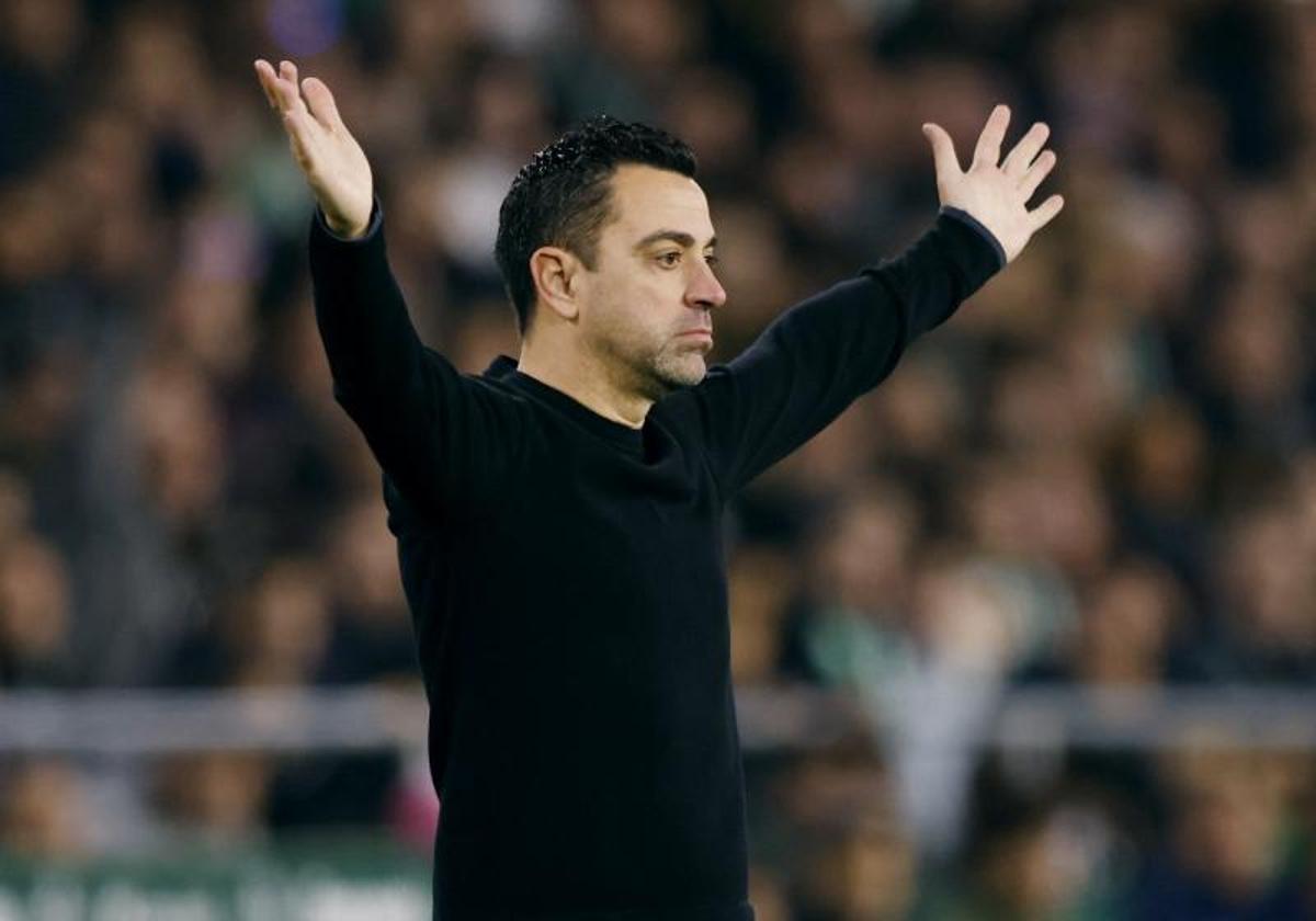 La 'rajada' de Xavi sobre el arbitraje al Real Madrid: «Va a ser muy difícil ganar esta Liga»