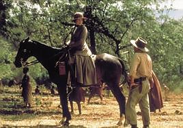 Fotograma de 'Memorias de África', el clásico ochentero que se podrá ver esta semana en Artium Museoa.