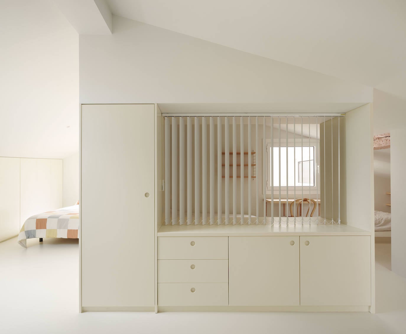 El piso estiloso de 60 metros de una diseñadora y sus tres hijos en El Casco Viejo