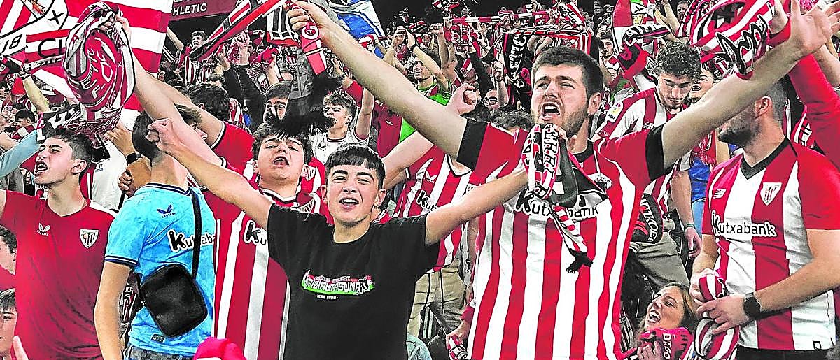 ¡A por ellos!. San Mamés volverá a ser esta noche una olla a presión.