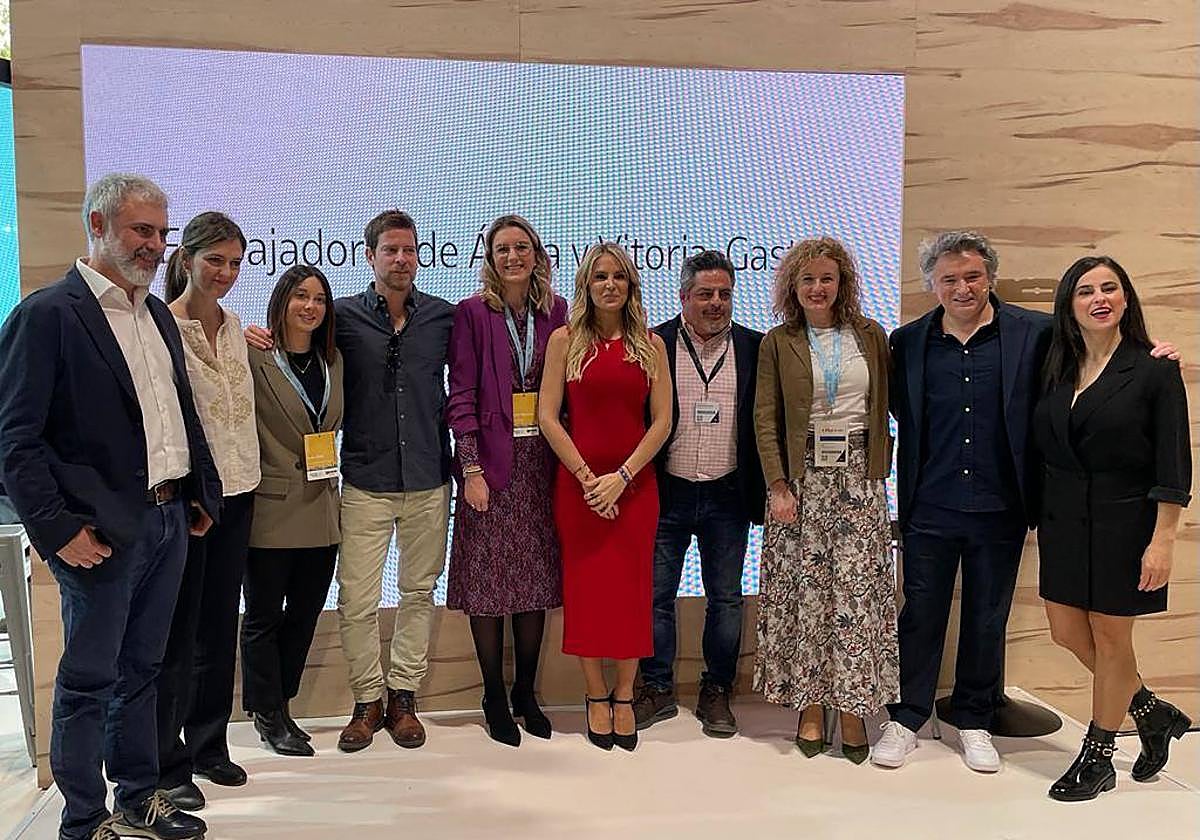 Los nuevos prescritores han sido nombrados en un acto con autoridades en el stand de Euskadi de Fitur.