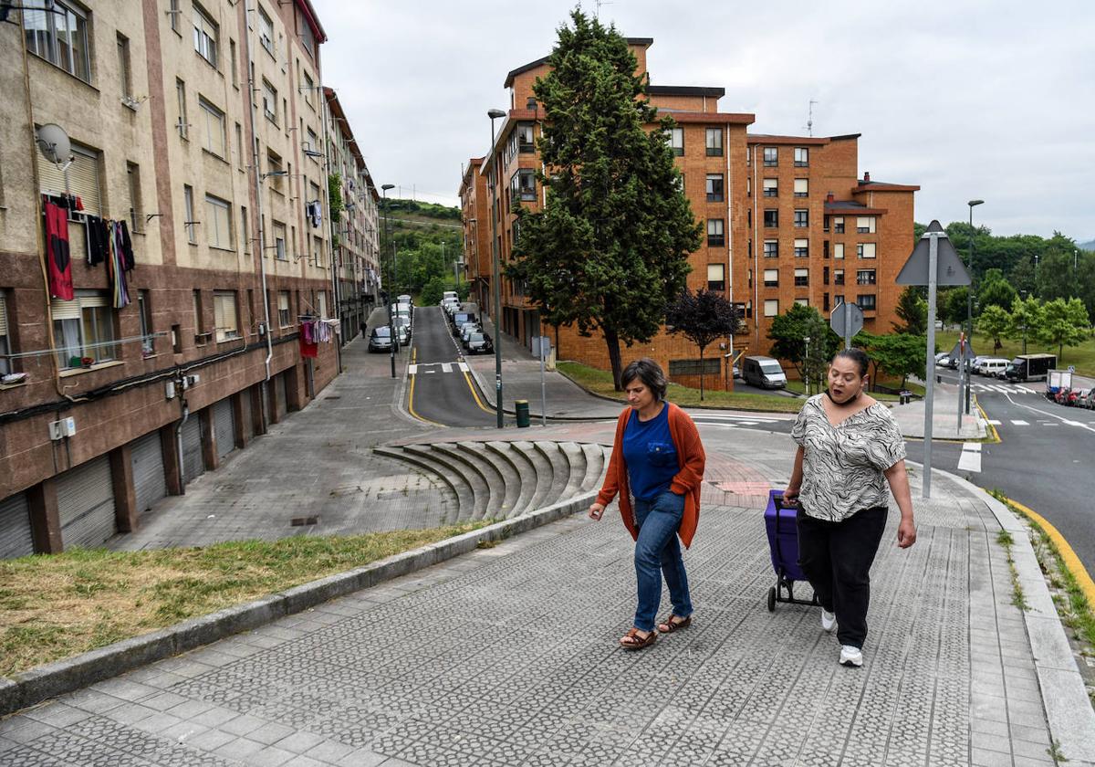 Vista del barrio de Otxarkoaga