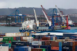 Terminal de contenedores del Puerto de Bilbao