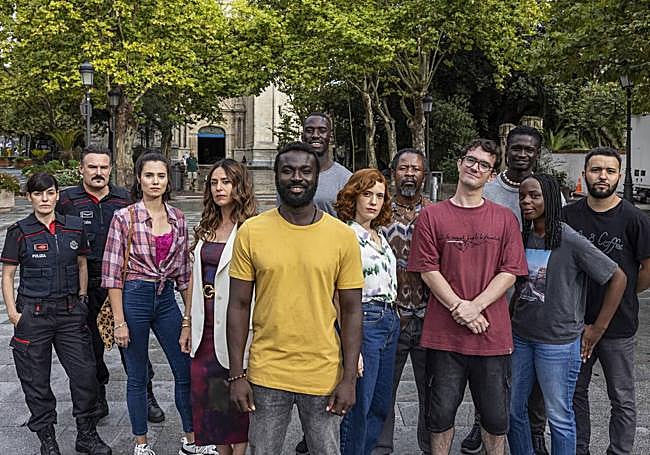 Reparto de 'Detective Touré'.