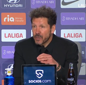 La pulla de Simeone al Athletic a cuenta de la fecha del partido de Copa