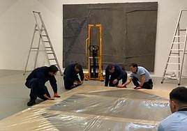 El viaje más delicado del gran Tàpies alavés al Reina Sofía