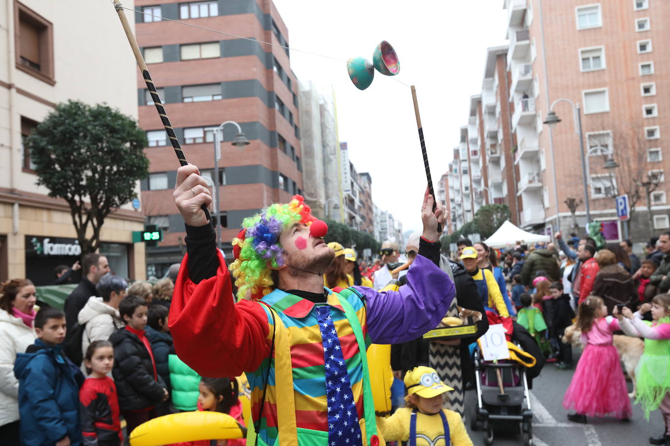 Desfile del Carnaval de Deusto, en imágenes