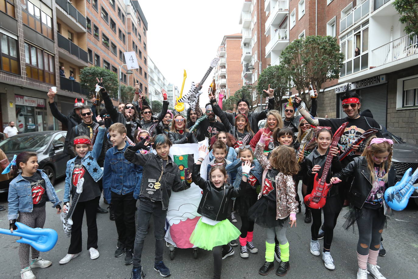 Desfile del Carnaval de Deusto, en imágenes