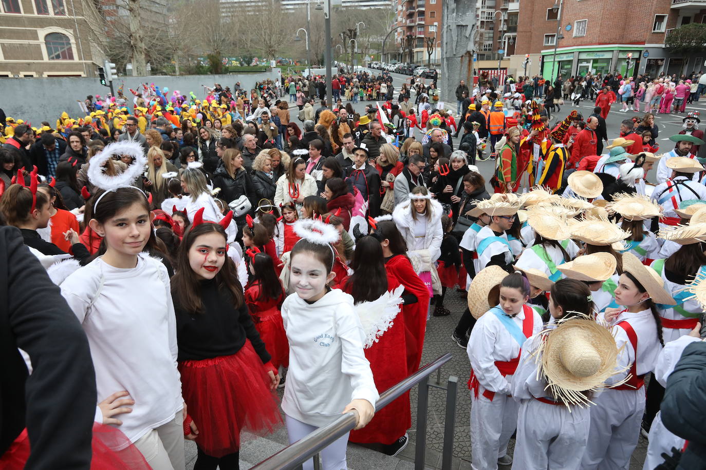 Desfile del Carnaval de Deusto, en imágenes