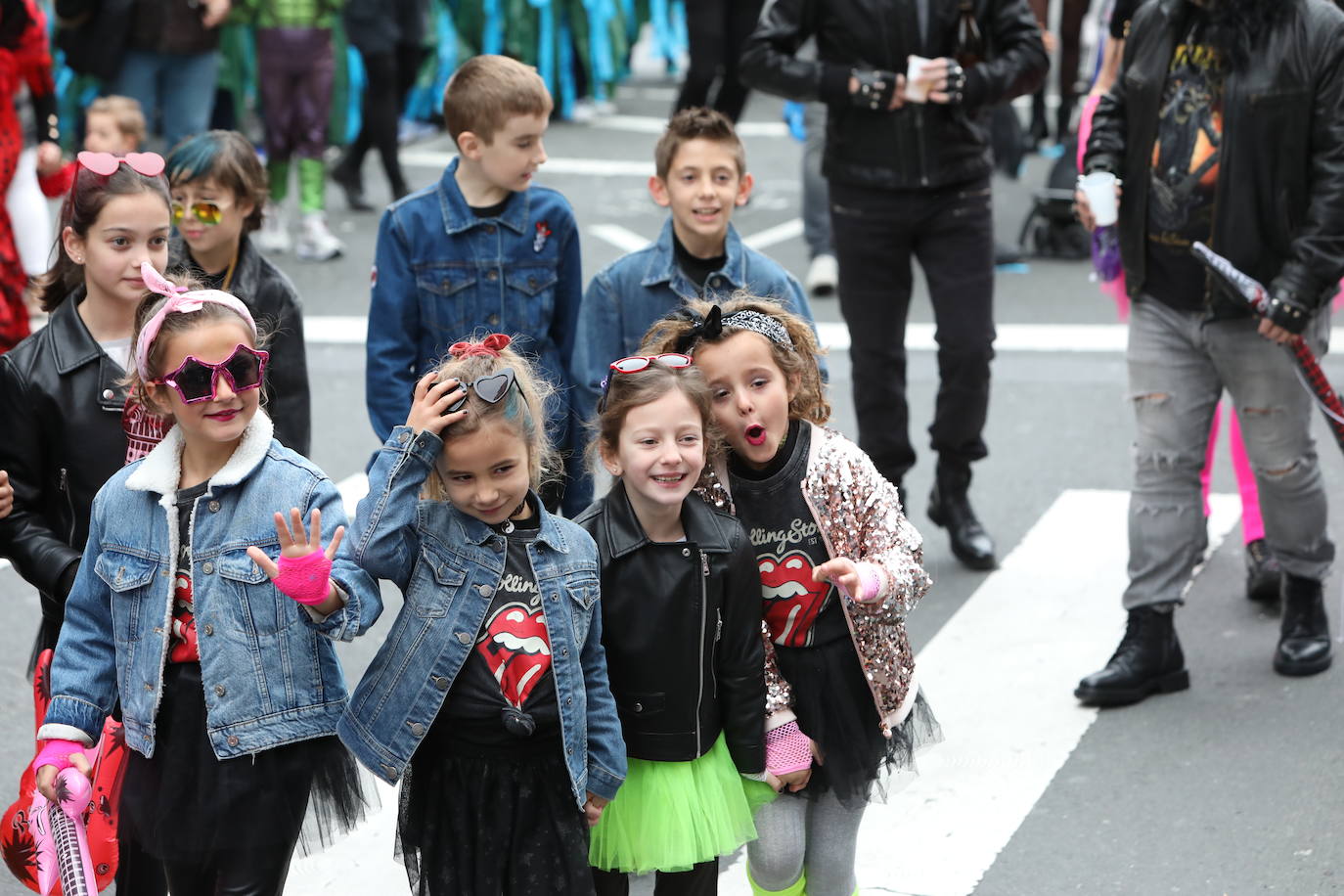 Desfile del Carnaval de Deusto, en imágenes