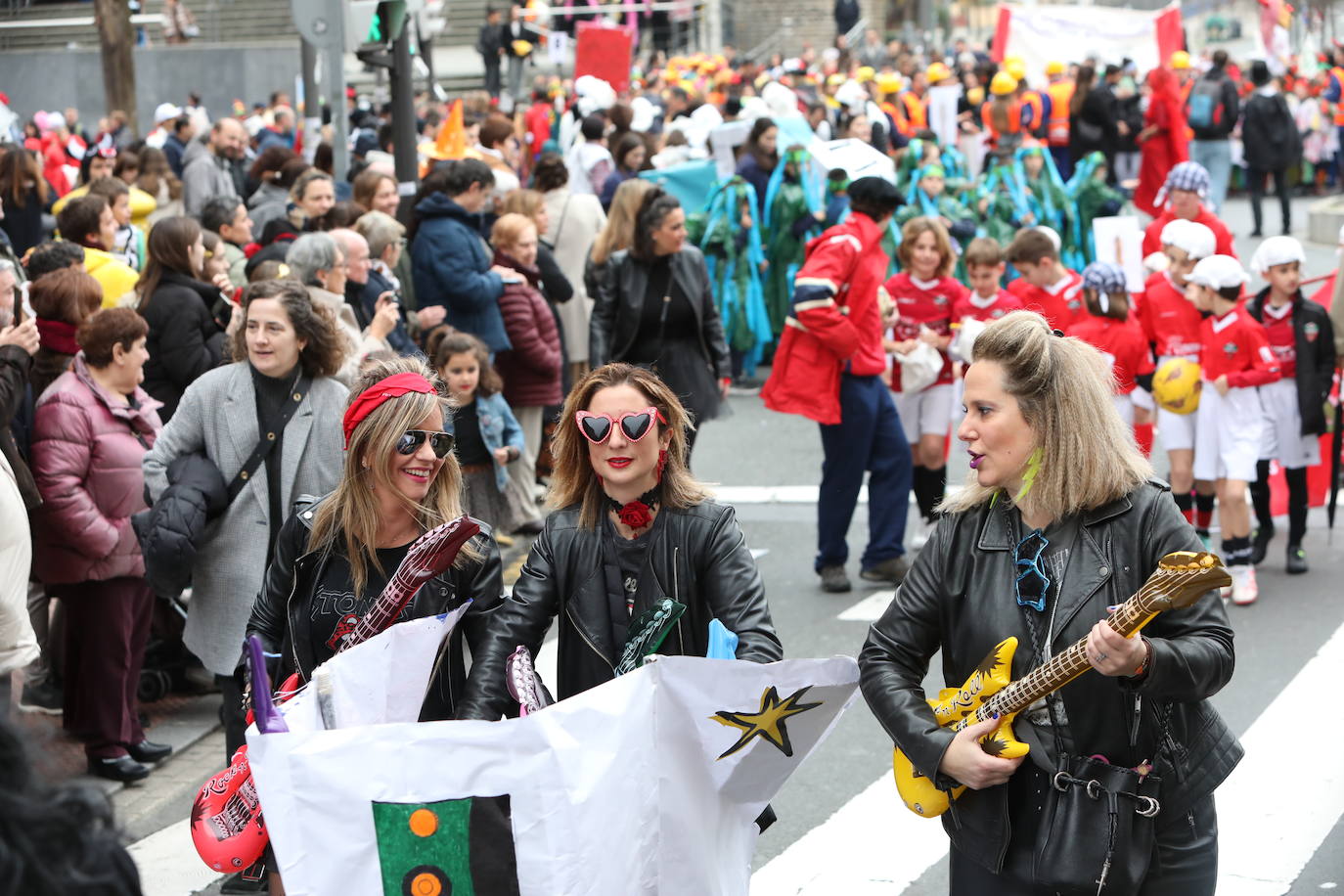 Desfile del Carnaval de Deusto, en imágenes