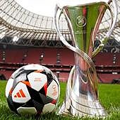 La UEFA homenajea a Bilbao en el balón con el que se jugará la final de la Champions femenina