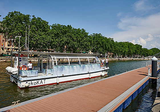 Una de las estaciones marítimas que ha diseñado Frank Gehry aspira a ocupar los aledaños del paseo de la Canilla, en Portugalete.