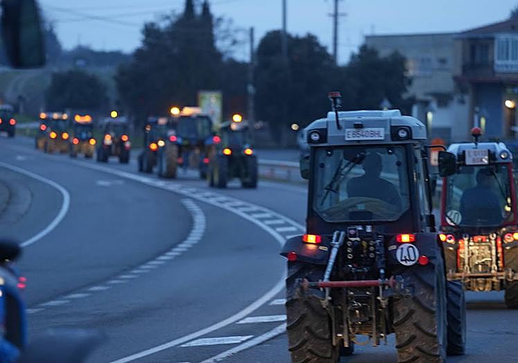El tráfico se ha ralentizado en las inmediaciones de Laguardia y en otros puntos de Rioja Alavesa.