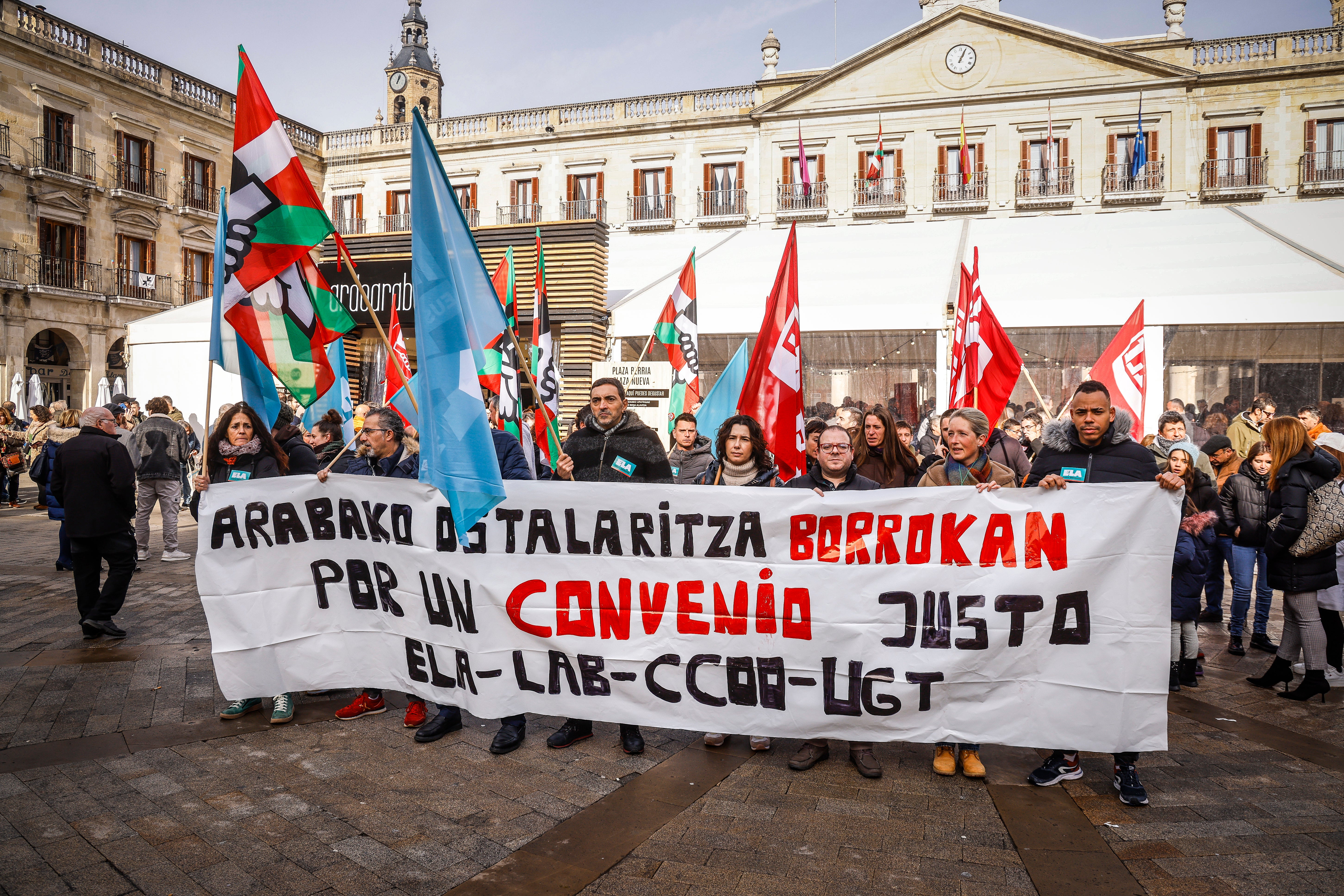 El convenio de hostelería es el más importante de todos los pendientes de renovar en Álava