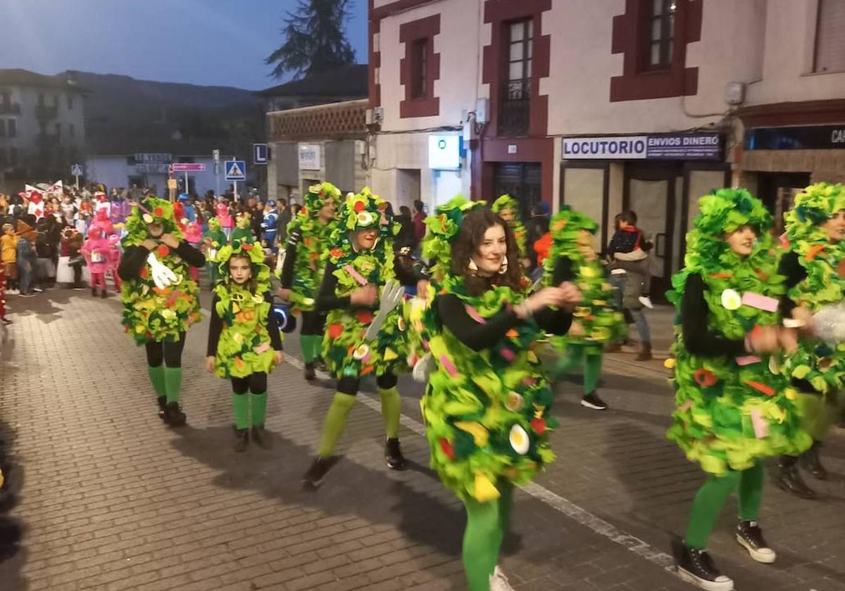 El colegio Amaurre animará el ambiente el viernes y también estará en el desfile del sábado.