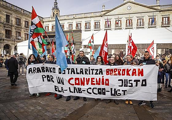El convenio de hostelería es el más importante de todos los pendientes de renovar en Álava