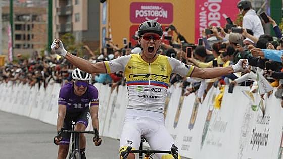 Alejandro Osorio gana la tercera etapa del Tour de Colombia