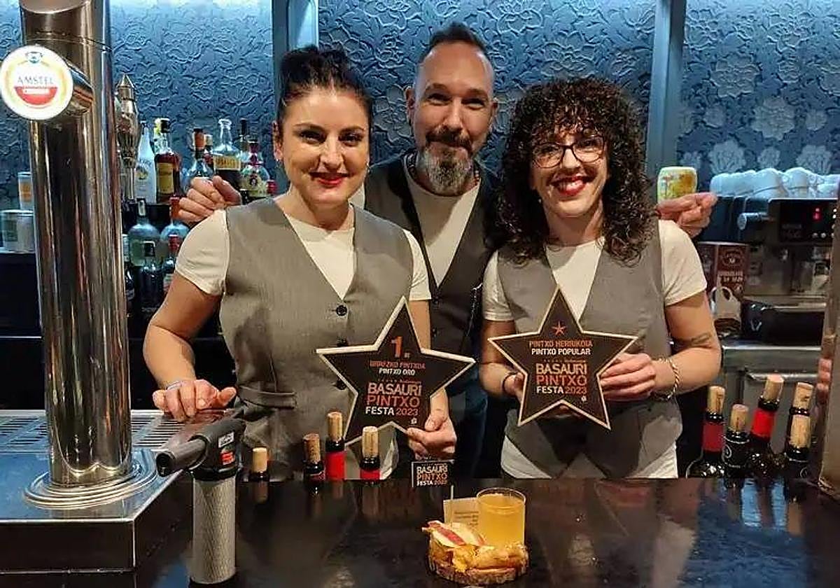 Pintxos y raciones de marisquito en Basauri