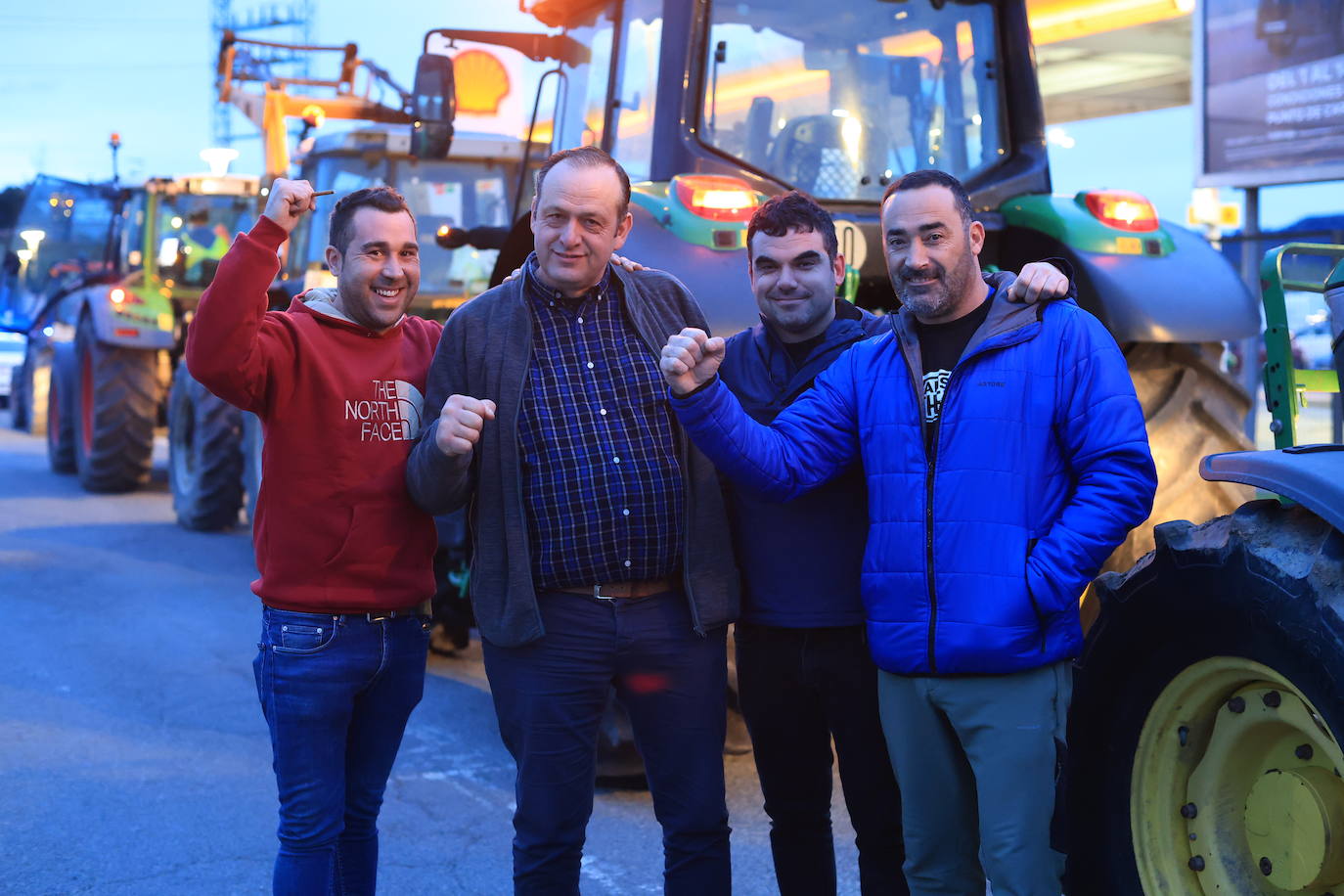 Bilbao recibe a la &#039;tractorada&#039;