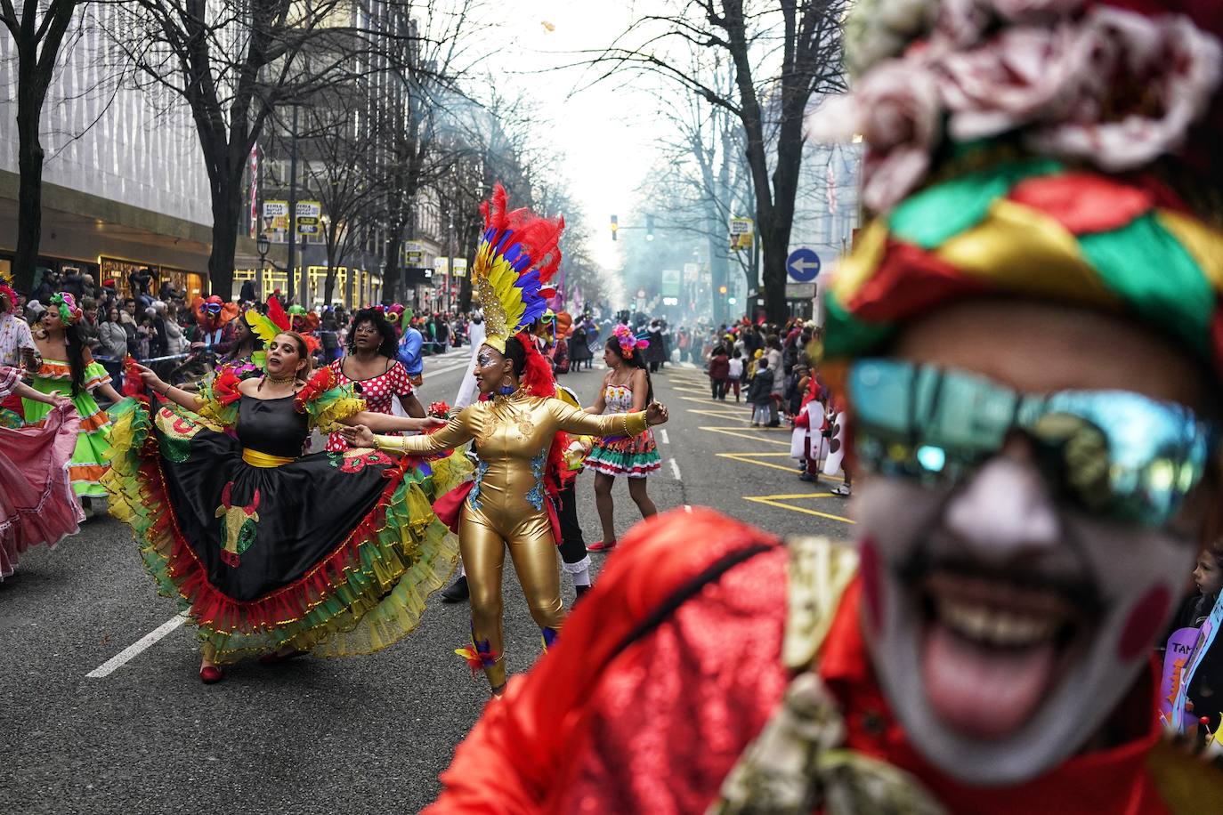 La irreverencia y diversión del Carnaval toman Bilbao