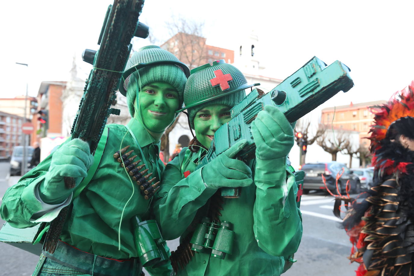 Basauri se entrega a la diversión de los carnavales