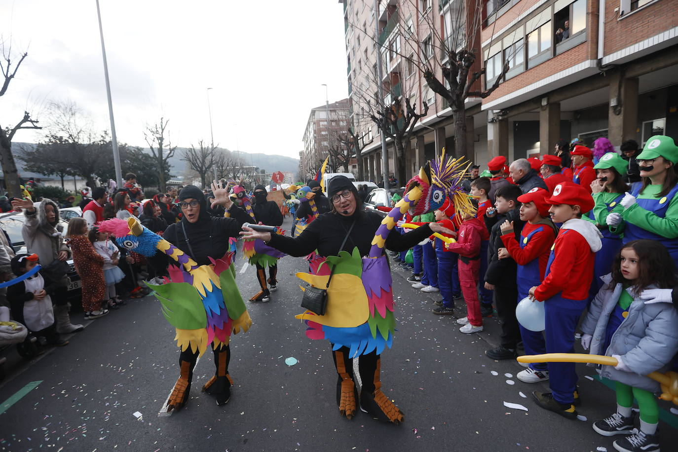 Fantasia y mucho color en Barakaldo