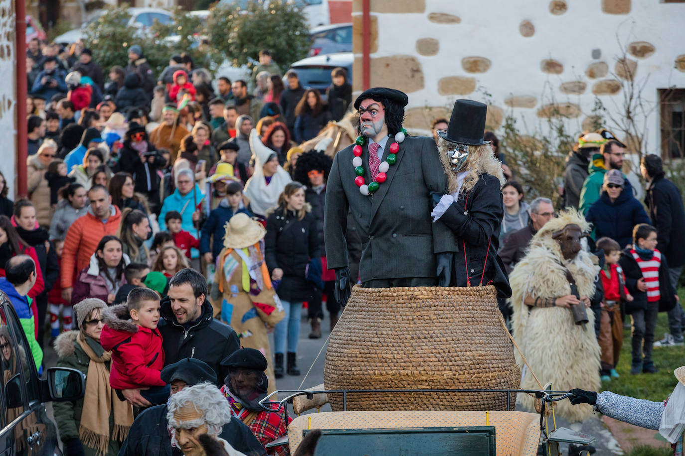 La quema de Markitos en Zalduondo